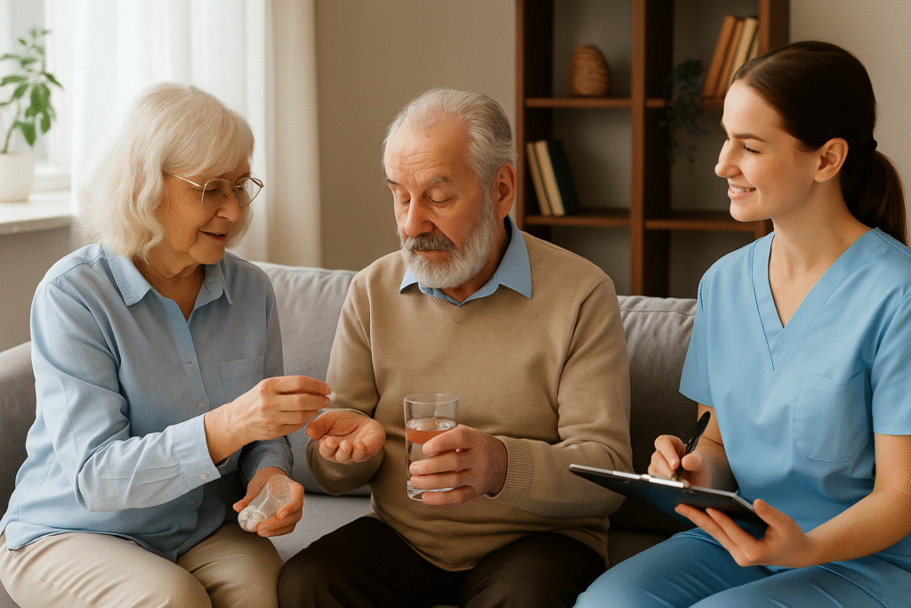 most important old people needs is knowing what will happen next